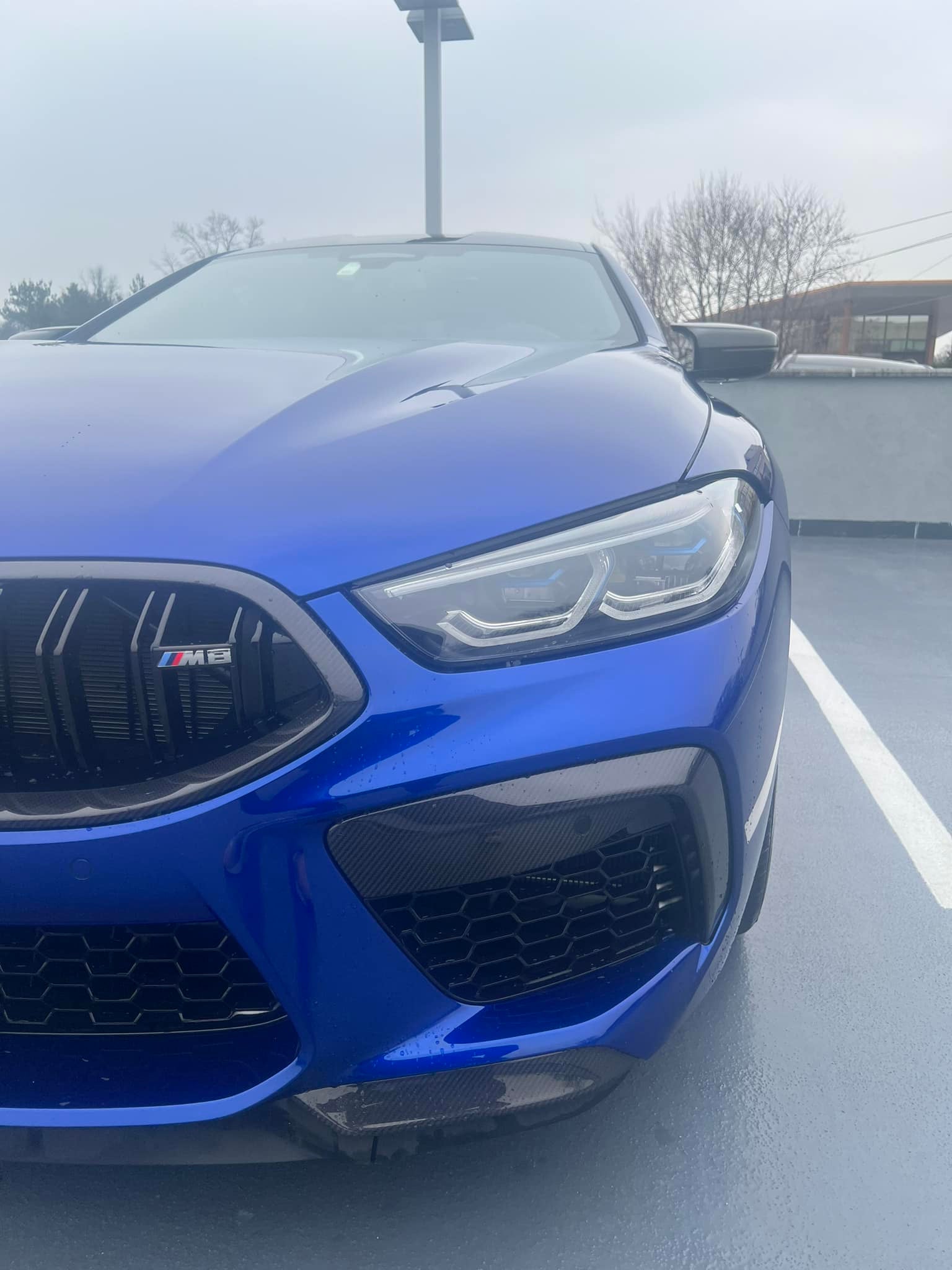 Carbon Fiber Front Splitters - BMW F91/F92/F93 M8