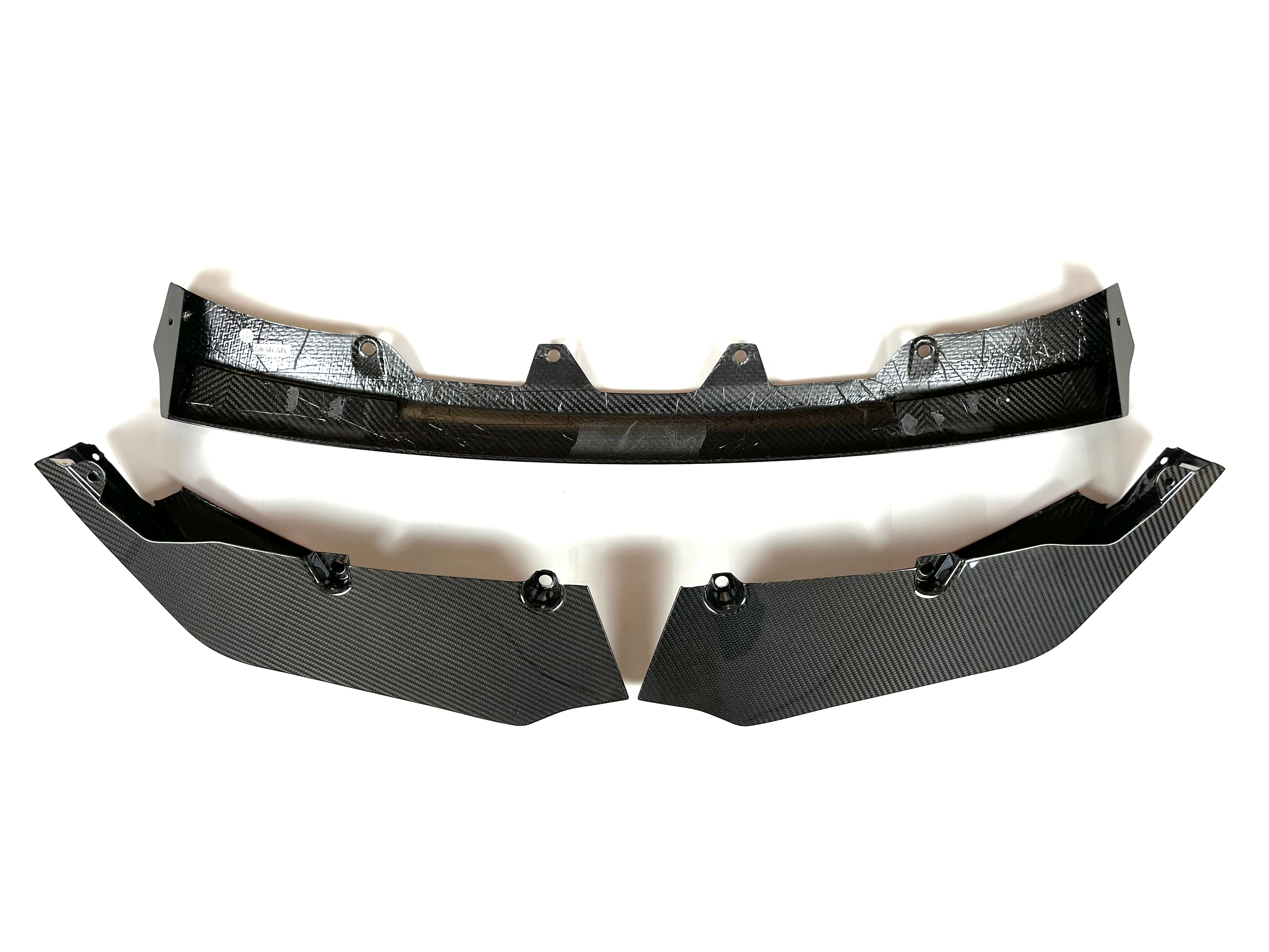 G80/G82 V Style Carbon Fiber Front Lip