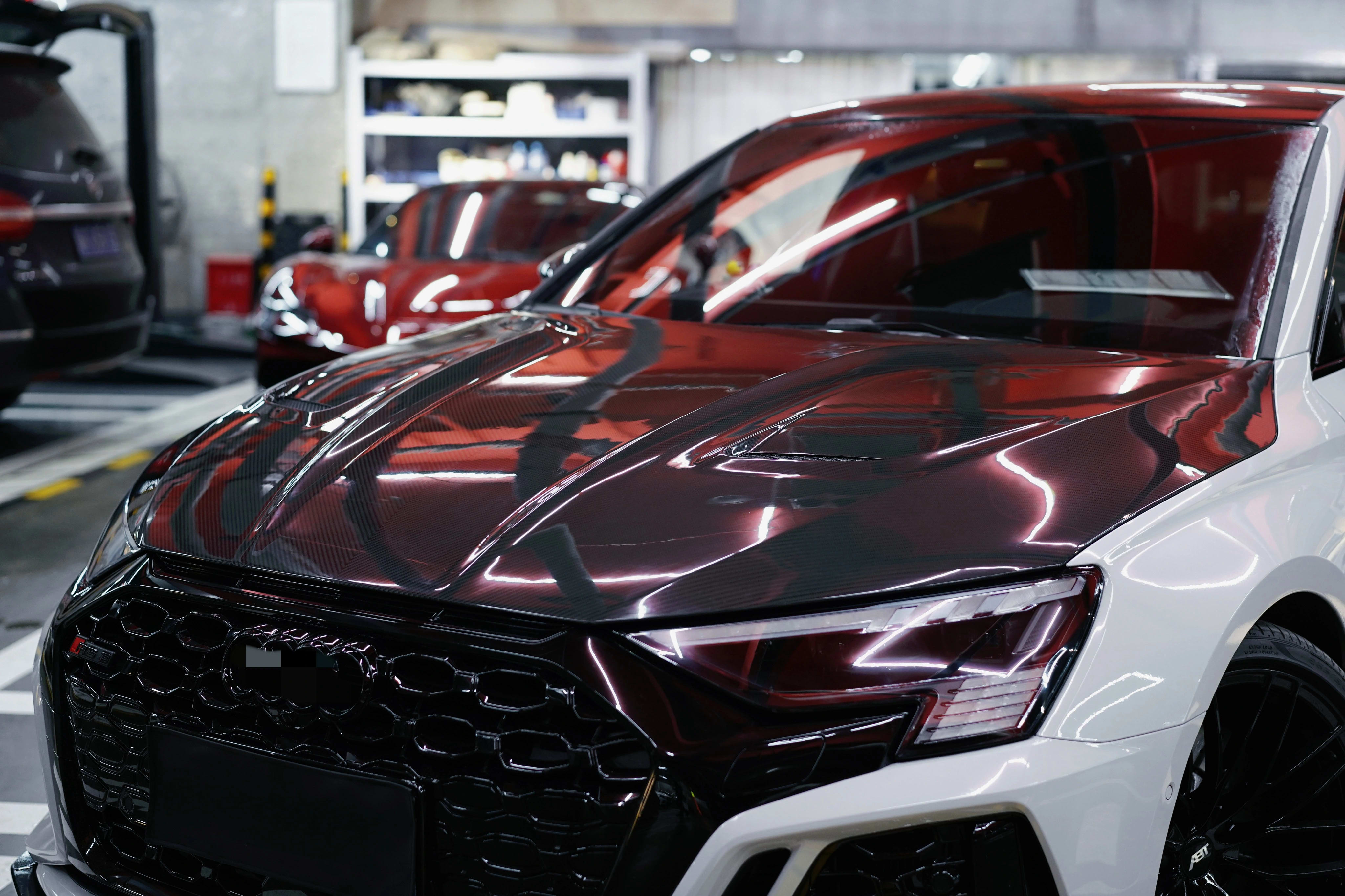 Dry carbon fiber Engine hood - Audi RS3 (8Y)