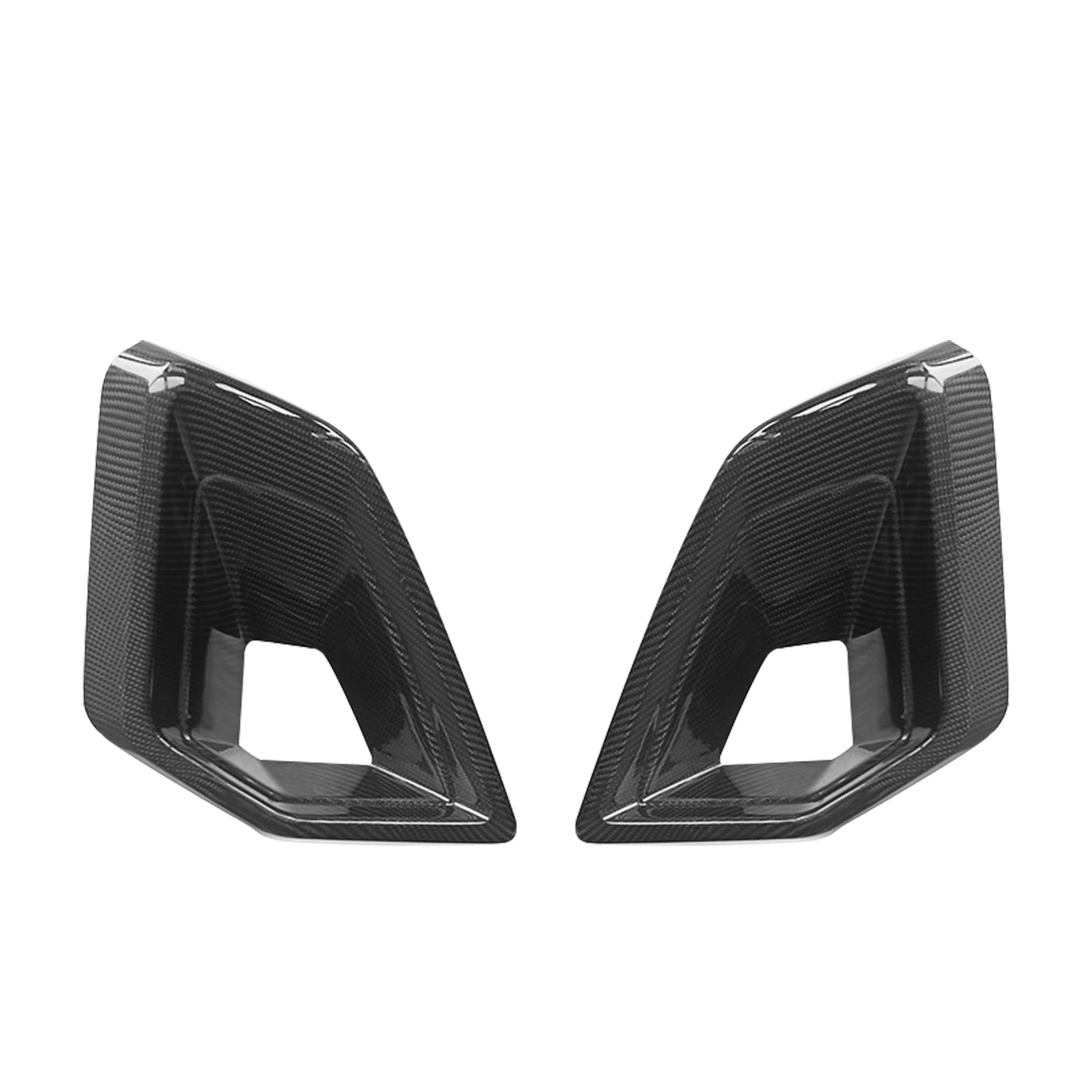 Carbon Fiber Front Bumper Air Ducts Trim Covers - BMW X5 G05 LCI