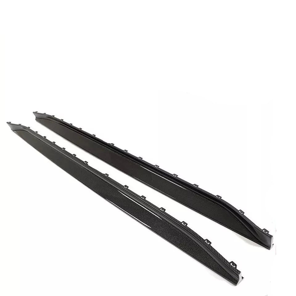 Carbon Fiber Side Skirt Replacement - 2021-25 BMW G80 M3