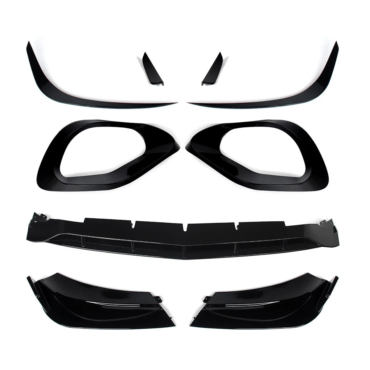 Gloss Black BRB Front Splitter Lip - Mercedes Benz C Class W206 C class 2021+