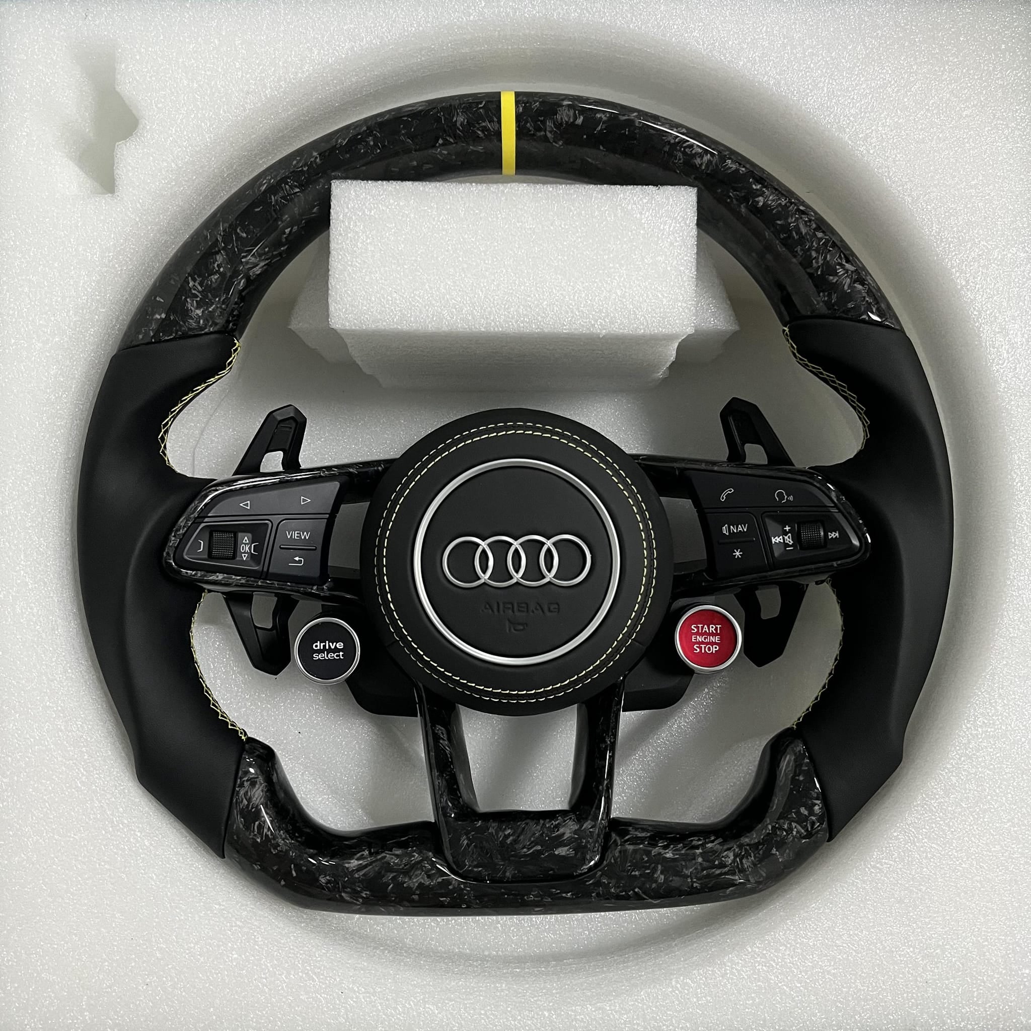 Full Custom Steering Wheel - Audi R8 / TTRS