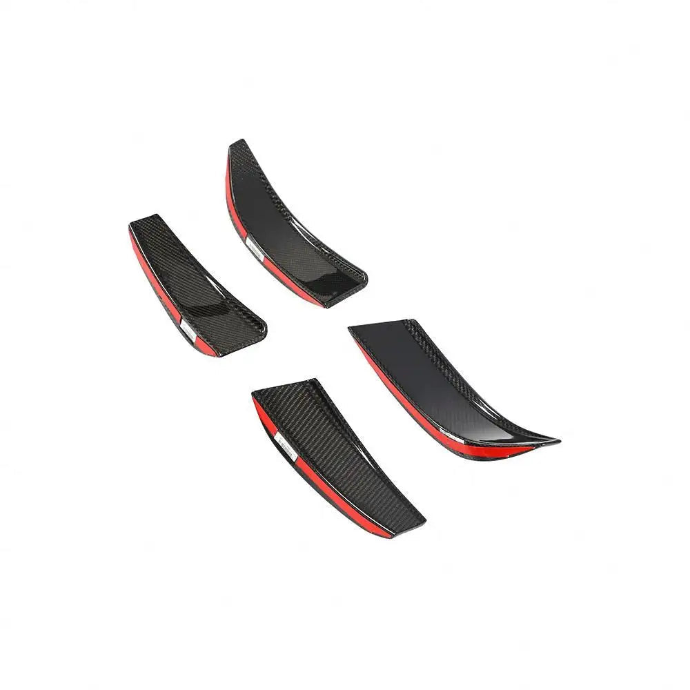 Carbon Fiber Front Apron Canards V3 - BMW G90 M3 / G82 M4