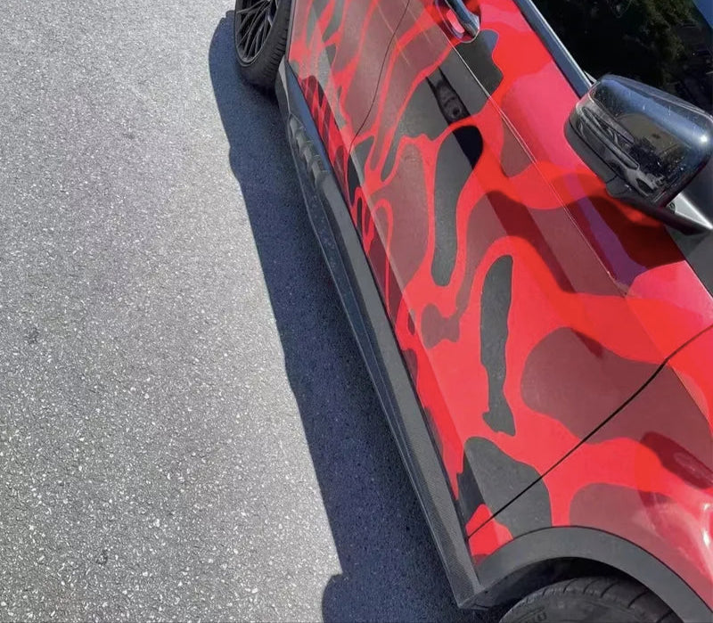 Carbon Fiber Side Skirts - Mercedes-Benz GLA45 X156