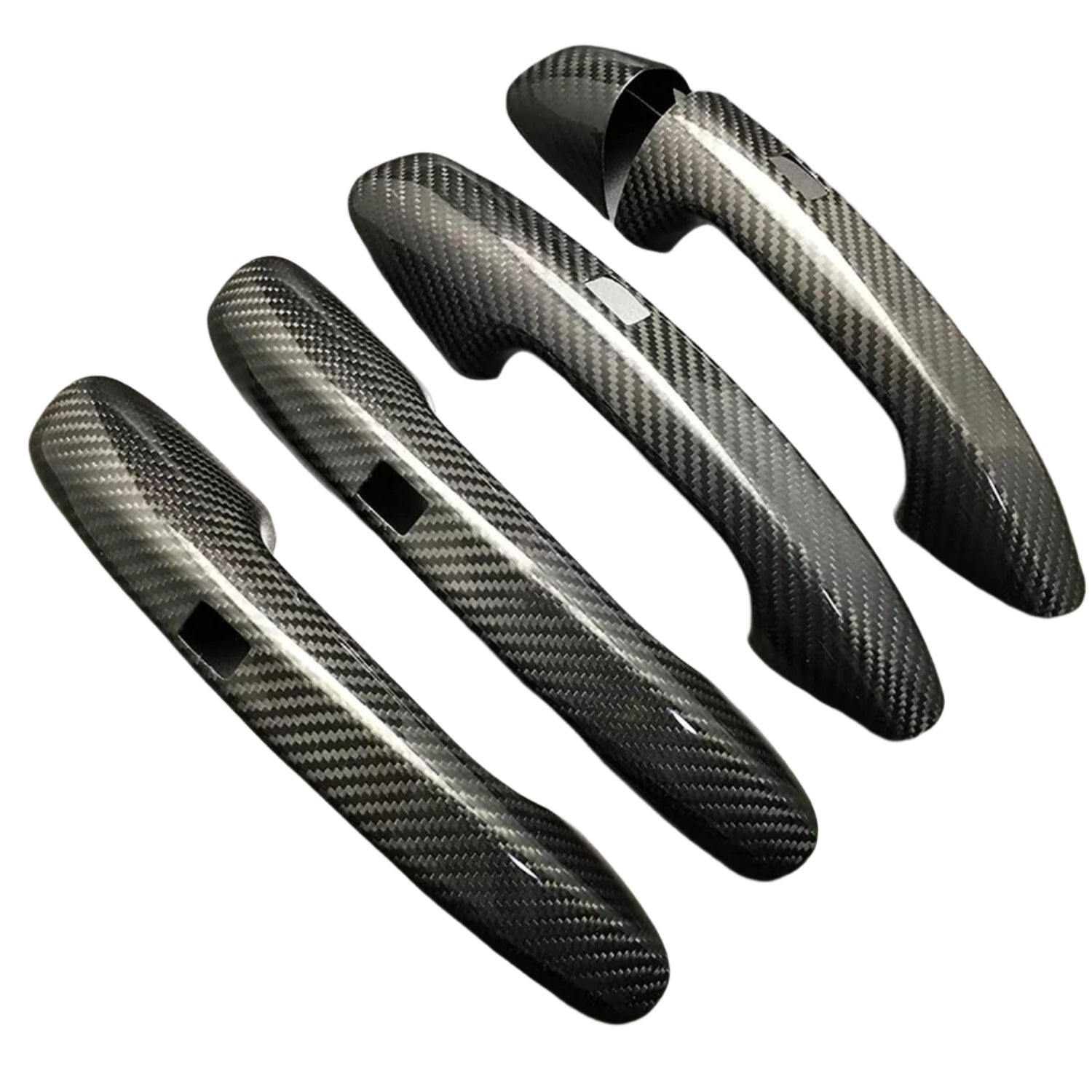 Dry Carbon Fiber Keyless Door Handle Cover - 2020-2025 C118 CLA45 CLA35