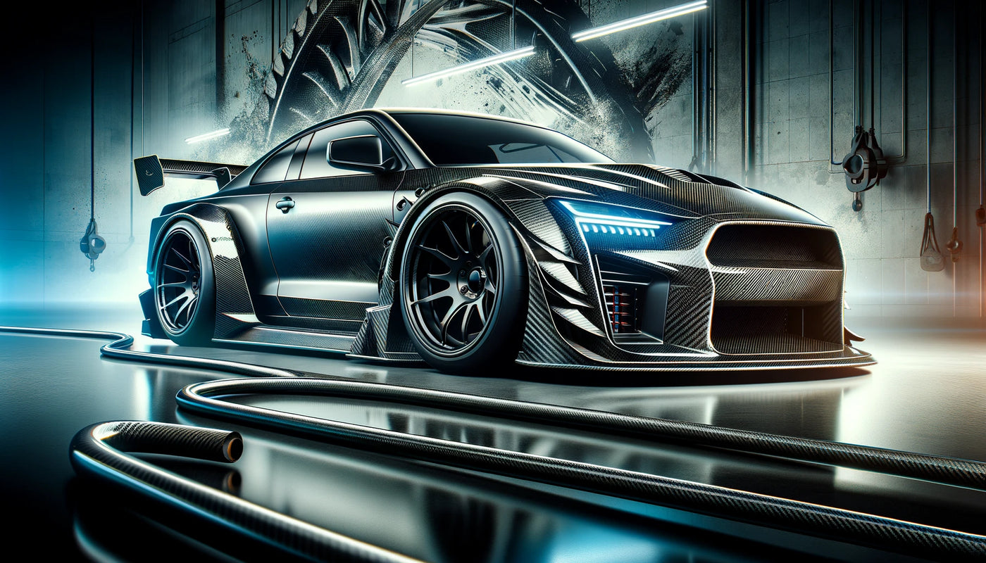 EXTREME STYLING WITH CARBON FIBER WIDEBODY FENDER FLARES