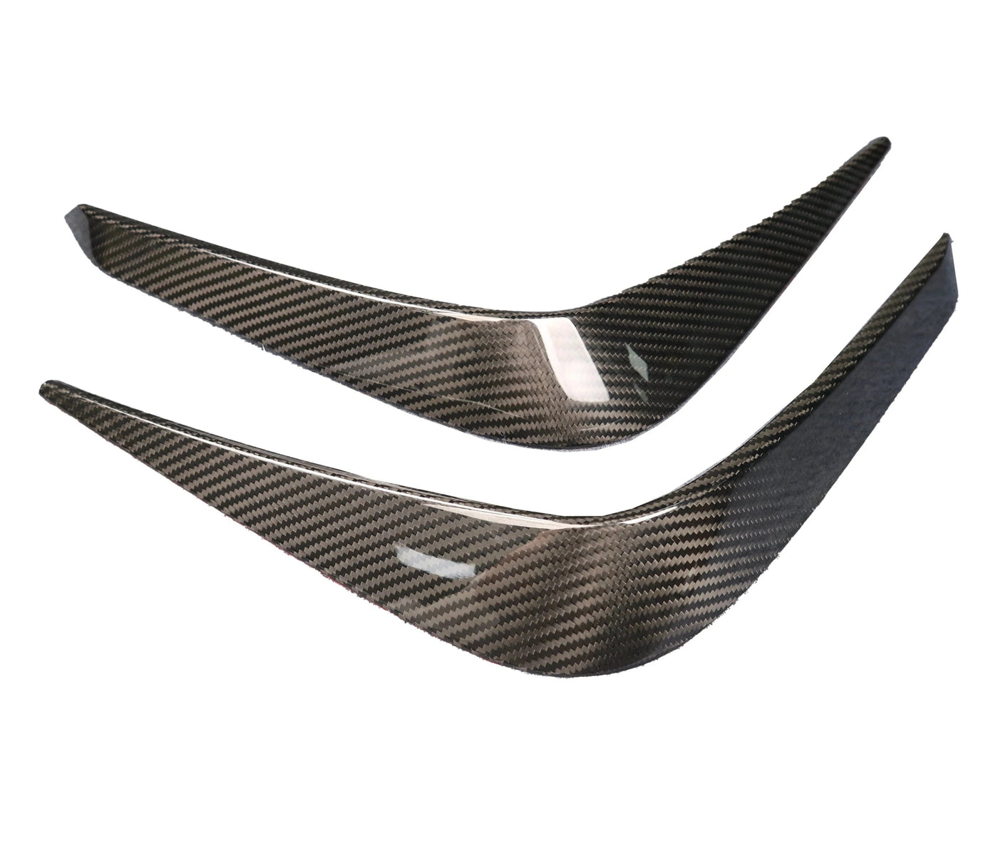 Dry Carbon Fiber Front Bumper Canard Fangs - BMW G80/G81/ & G82