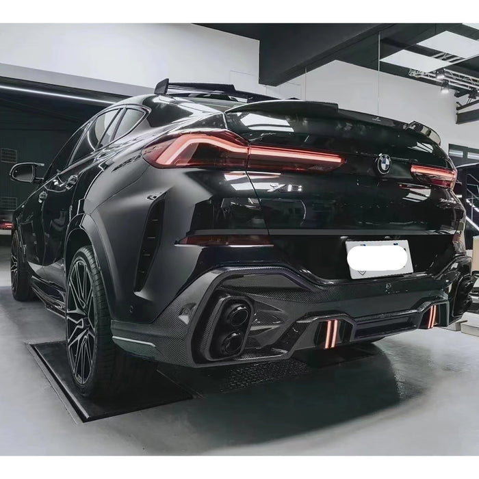Carbon Fiber LD Aerodynamic full Body aero Kit - BMW X6 G06 LCI 2024+