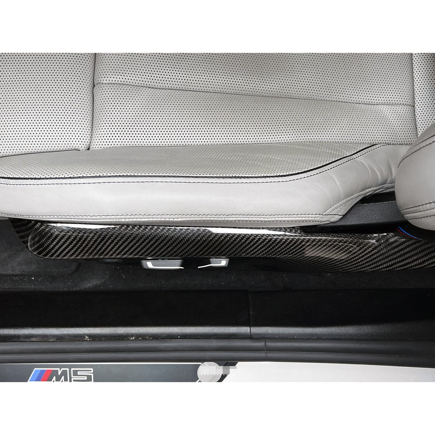 Dry Carbon Fiber INterior Seat Side Trim Panels - BMW M5 G90 G99 4-Door