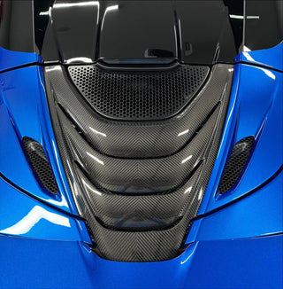 Dry Carbon Fiber Engine Cover - Mclaren 720s Spider