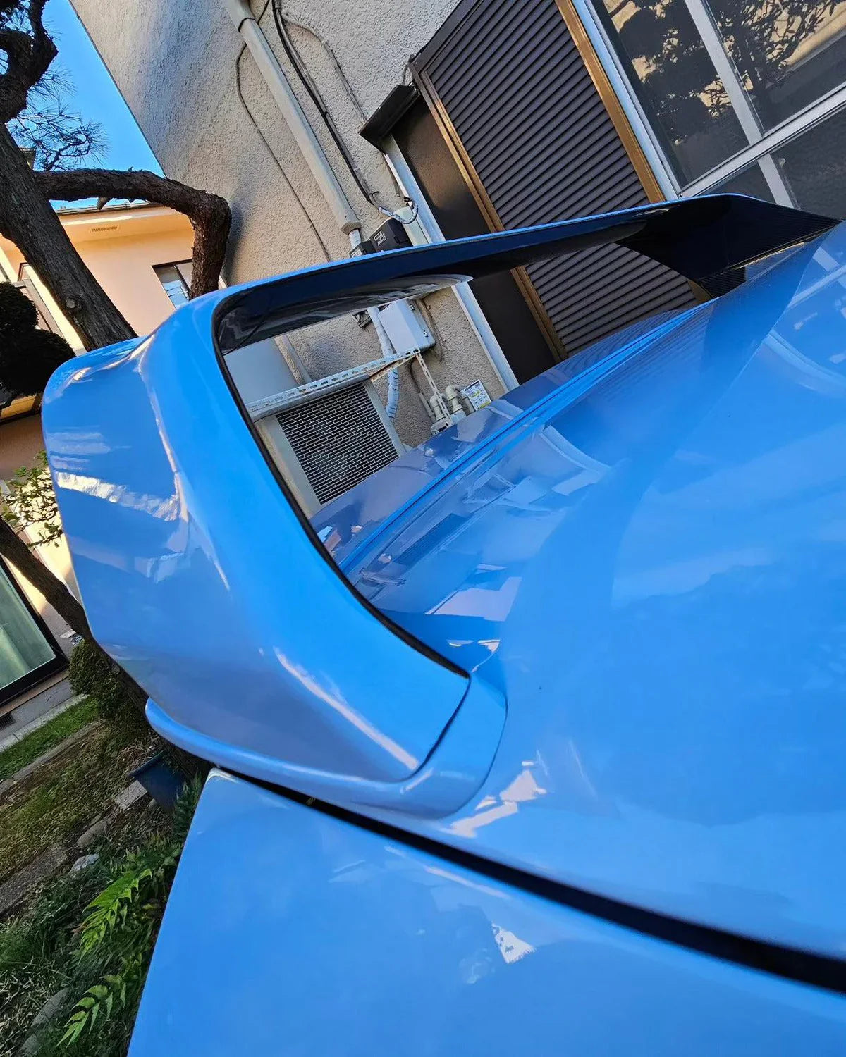 Dry Carbon Fiber Rear Trunk N Style Spoiler Wing w/ base - BMW G87 M2 / G42 M240i