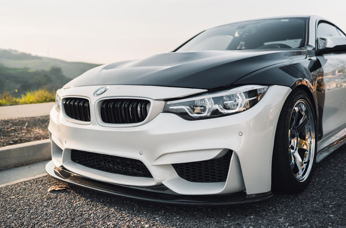 Carbon Fiber Front Lip V3 - 15-20 BMW F80 M3 F82 F83 M4