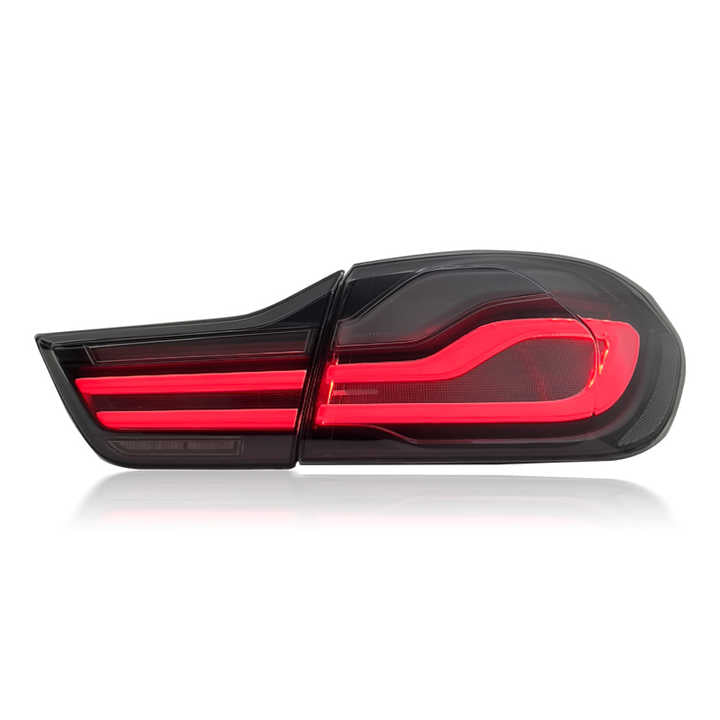 Clear LCI Style LED Tail Lights - BMW F82 / F83 M4 & F32 / F33 / F36 4 Series