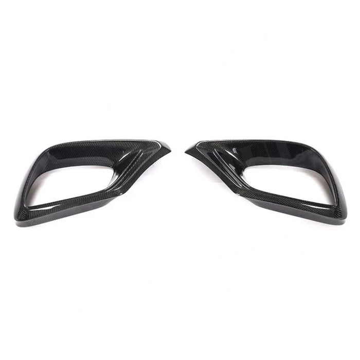 Carbon Fiber Front Bumper Air Vent Cover - Mercedes Benz S Class W222