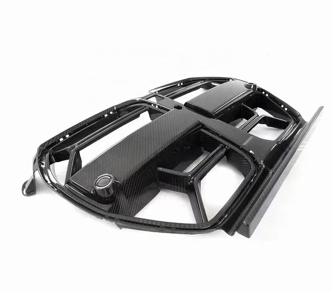 Prepreg Carbon Fiber CSL Style Front Grille Replacement - BMW G80 M3 & G82 / G83 M4