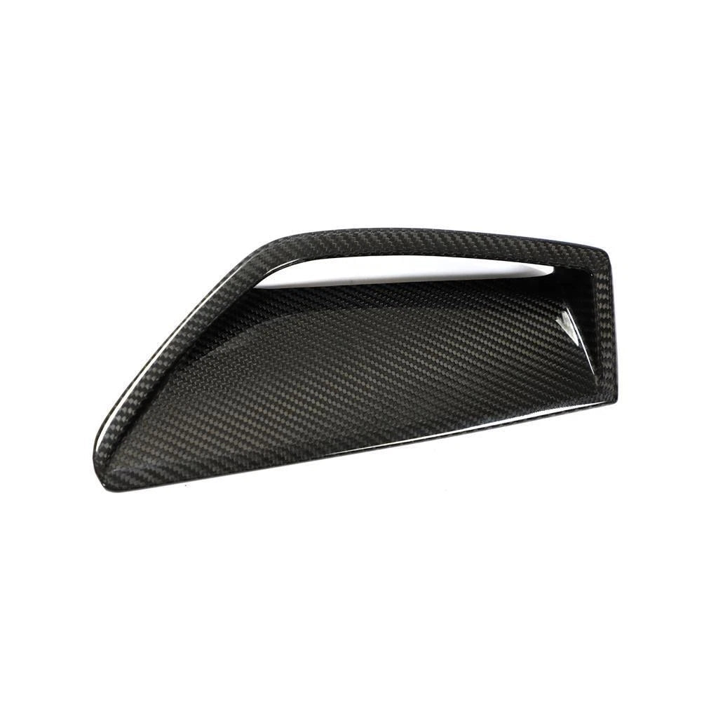 Dry Carbon Fiber Front Bumper Air Vent Trim Cover - Audi RS6/RS7 C8 Avant