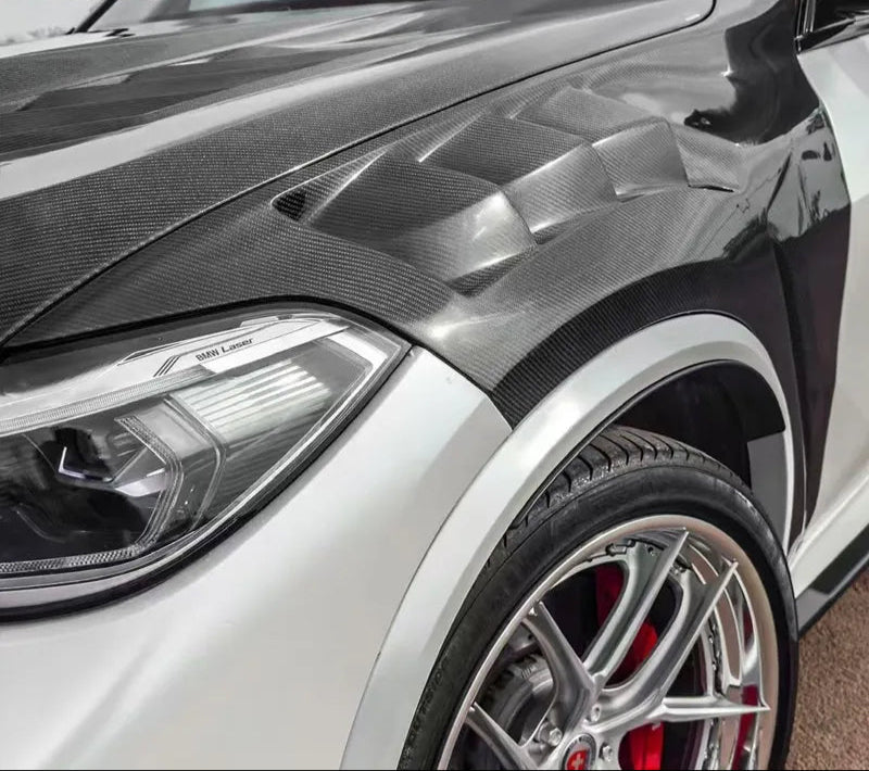 Carbon Fiber Vented Side Fender Set - BMW X5 G05 X5M F95
