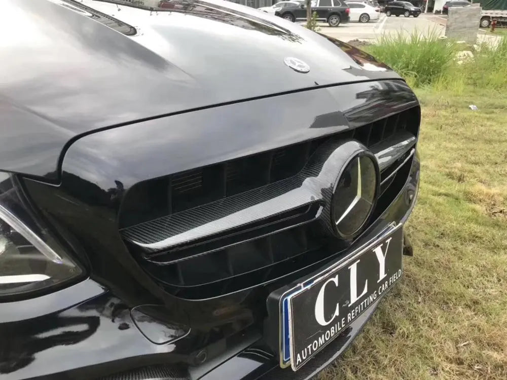 Carbon Fiber GT Style Front Bumper Grille - Mercedes benz E Class W213 W205 W204