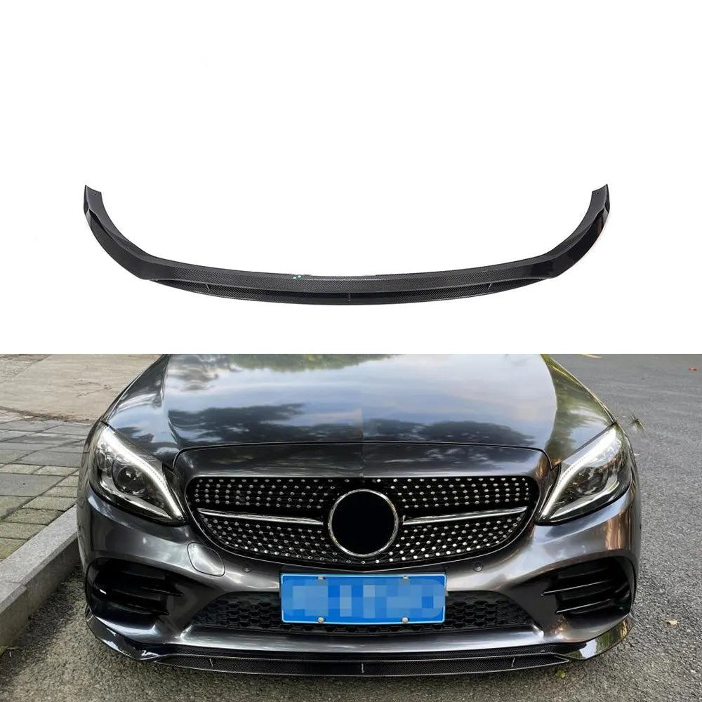Carbon Fiber Front Lip V2 - Audi A4 S4 B9