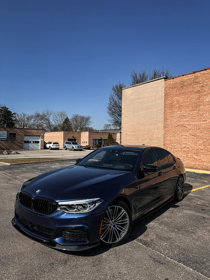 Carbon Front Bumper Lip - BMW G30/G38 LCI M-Tech 5 Series