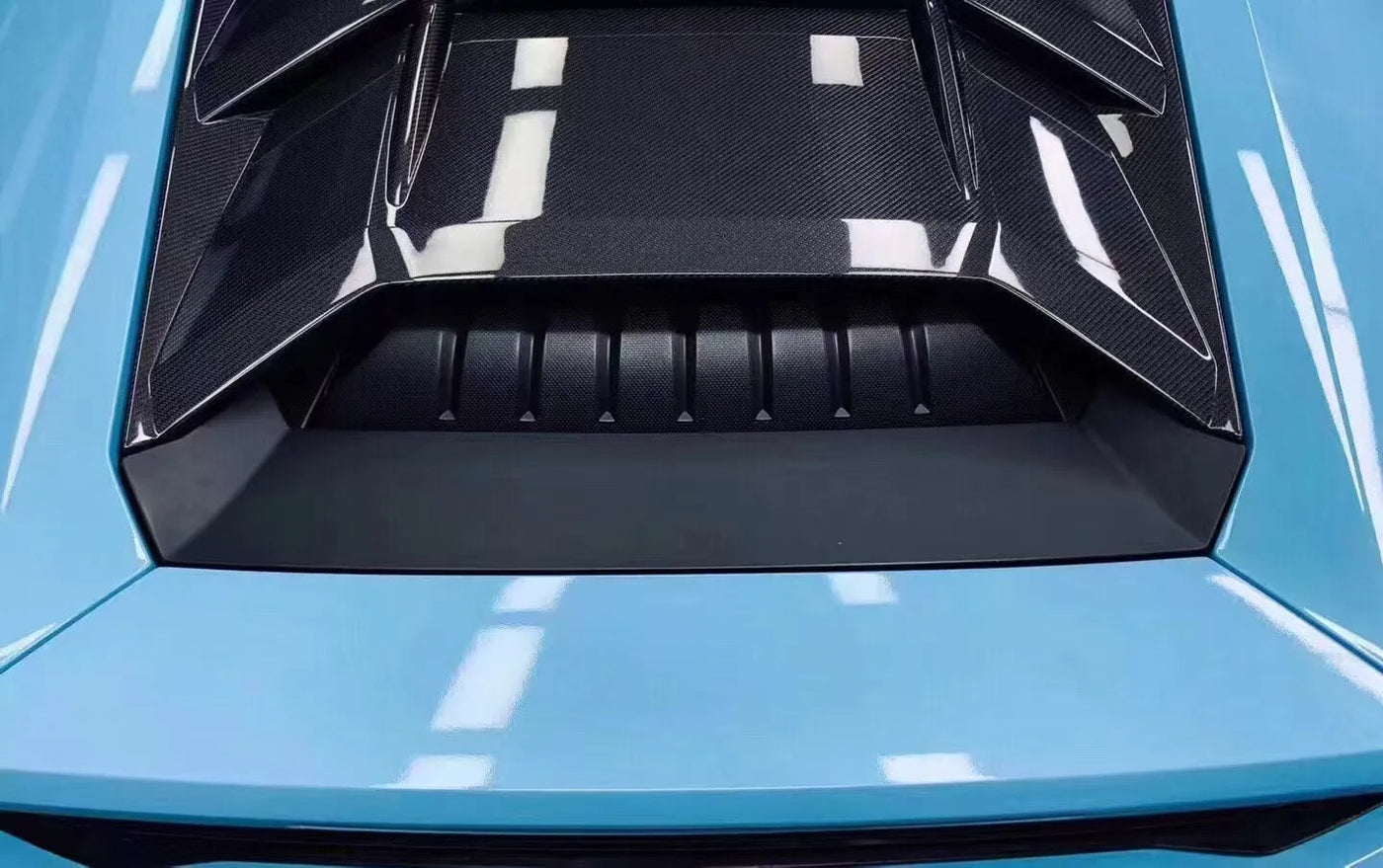 Carbon Fiber Engine Cover - Lamborghini Huracan LP580 LP610 LP640