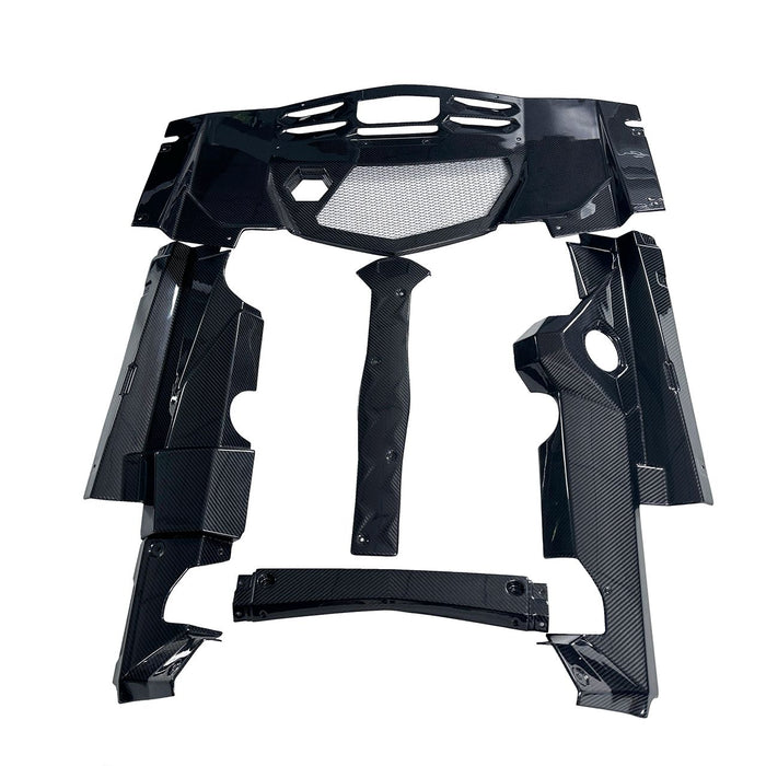 Dry Carbon Fiber Full Engine Bay Cover Set - Lamborghini Aventador LP700/720/750