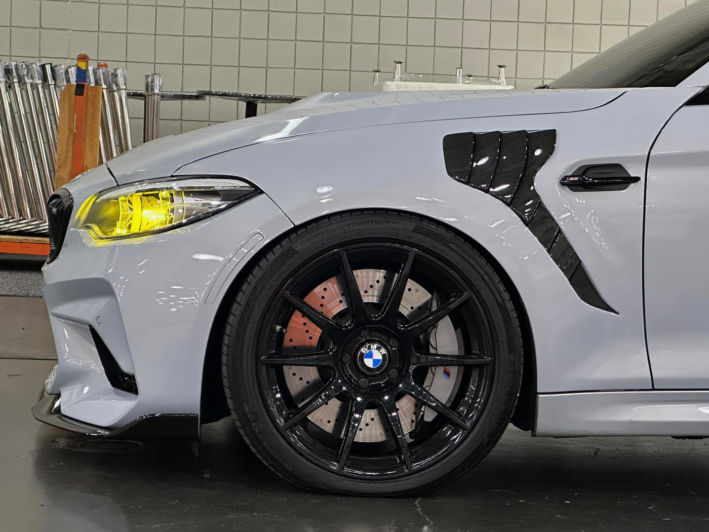 Carbon Fiber Vented Front Fenders - BMW F87 M2 & M2C