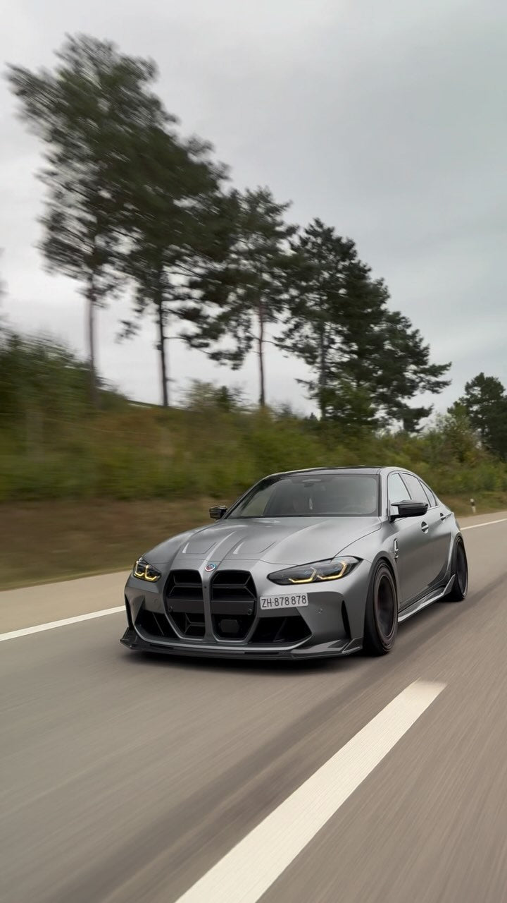 Prepreg Carbon Fiber CSL Style Front Grille Replacement - BMW G80 M3 & G82 / G83 M4