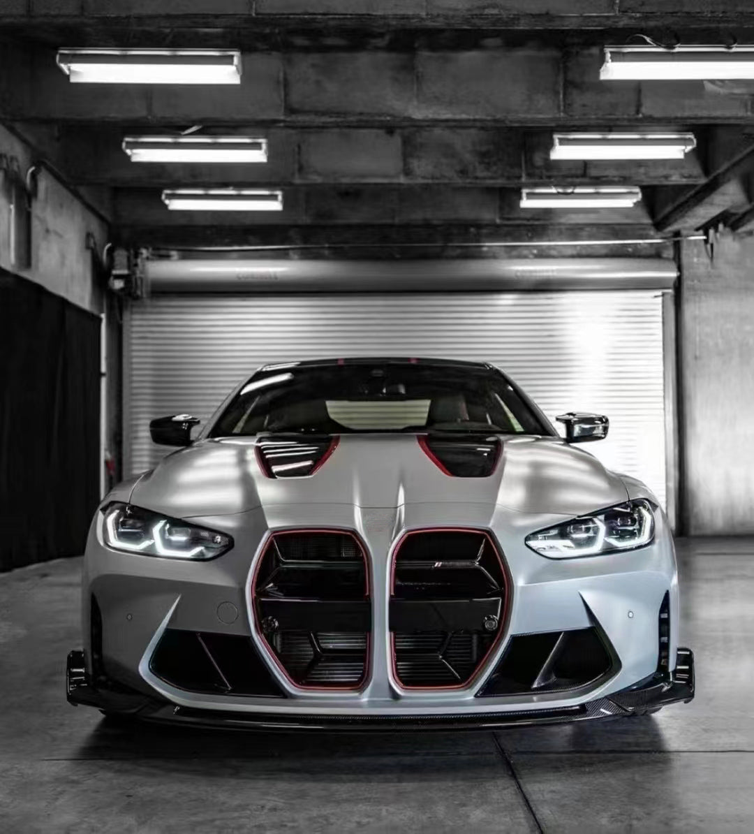 G80/G82 CSL Style Front Lip - Dry Carbon