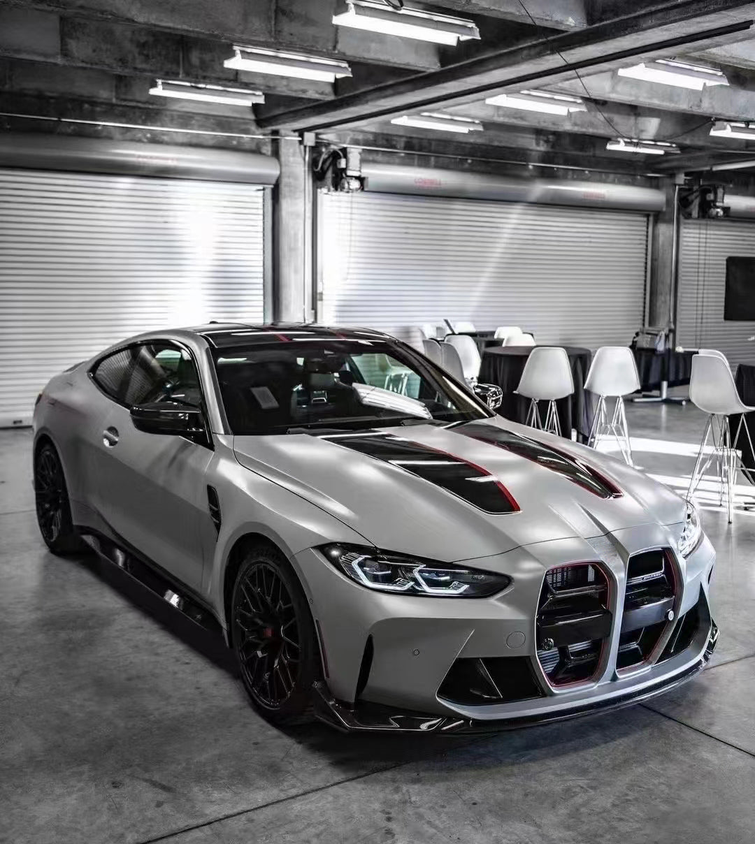 G80/G82 CSL Style Front Lip - Dry Carbon