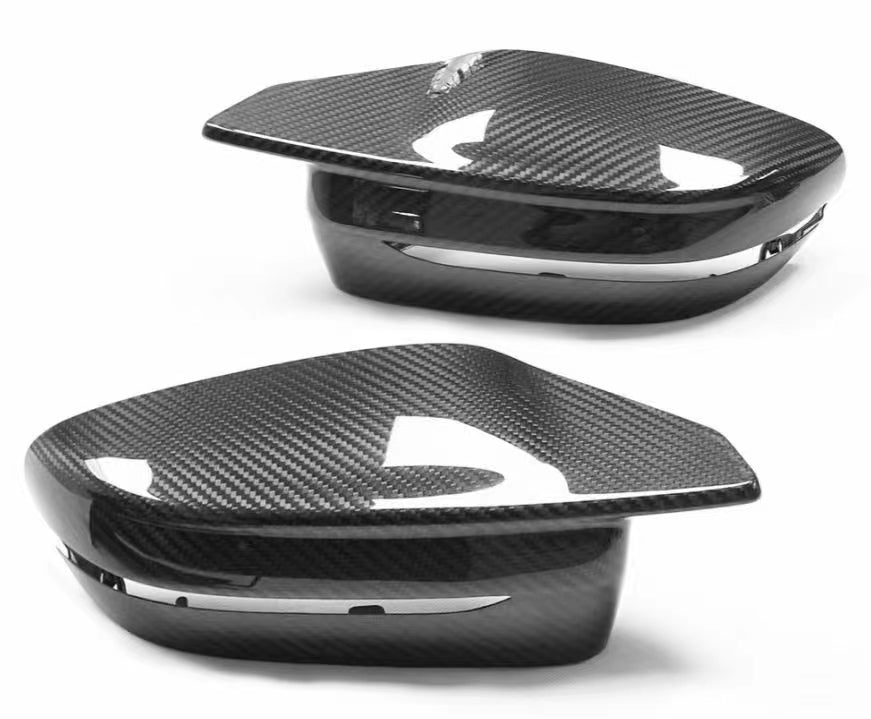 G80/G82 Carbon Mirror Caps - Dry Carbon