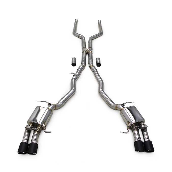 EuroPrismCo BMW 650/650i F06/F12/F13 4.0T Full Stainless Valved Exhaust