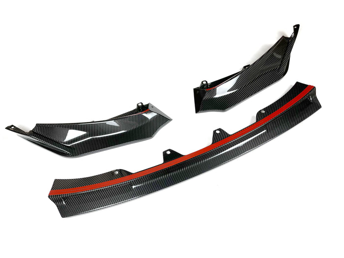 G80/G82 V Style Carbon Fiber Front Lip