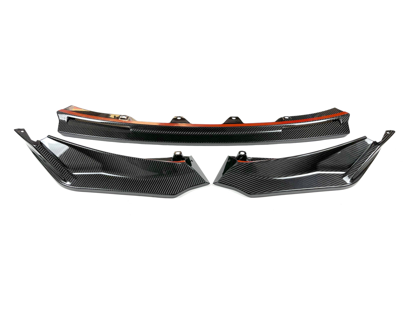 G80/G82 V Style Carbon Fiber Front Lip