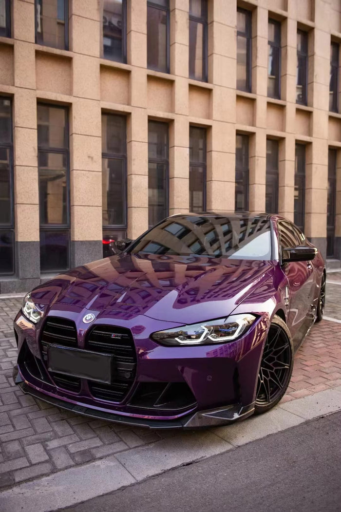 Prepreg Carbon fiber TCH Front Lip - 2021-2025 BMW M3/M4