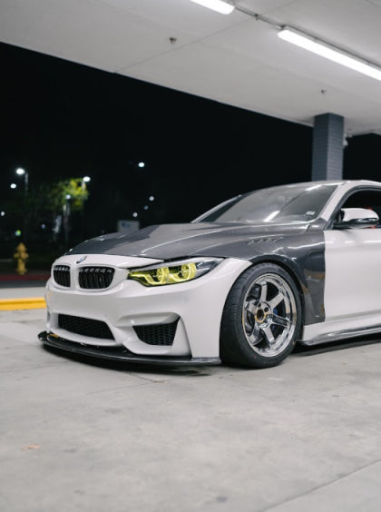Carbon Fiber Front Lip V3 - 15-20 BMW F80 M3 F82 F83 M4