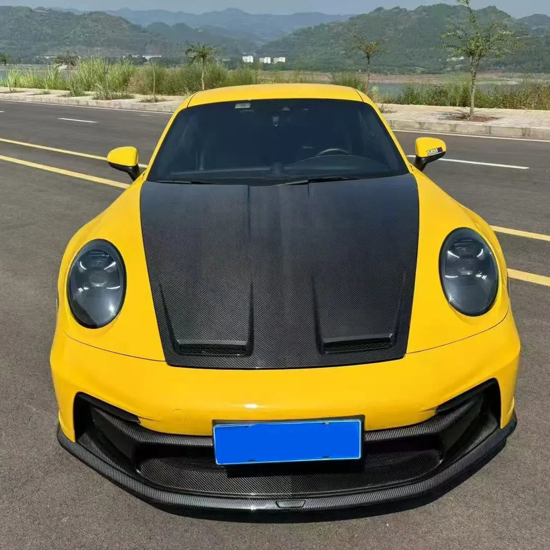 Carbon Fiber GT3 Style Hood Bonnet - Porsche 911 Carrera S GT3