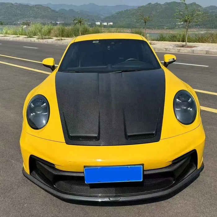 Carbon Fiber GT3 Style Hood Bonnet - Porsche 911 Carrera S GT3