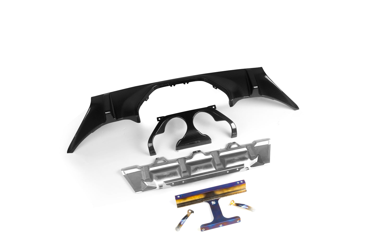 G87 M2 CARBON REAR DIFFUSER (FOR MP EXHAUST) Dry Carbon Fiber