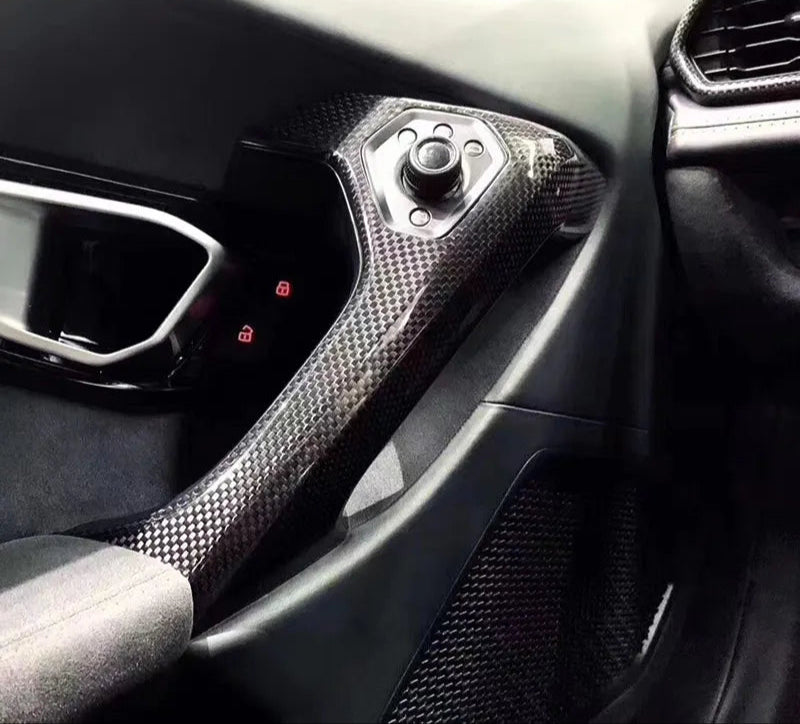 Carbon Fiber Interior Trims Replacement Set (10pc) - Lamborghini Huracan