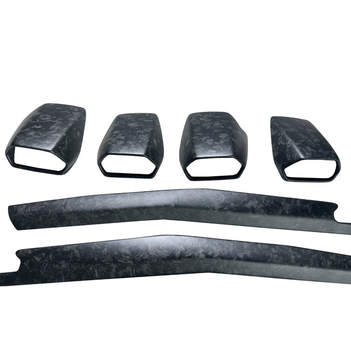 Carbon Fiber Interior Trims Replacement Set (10pc) - Lamborghini Huracan