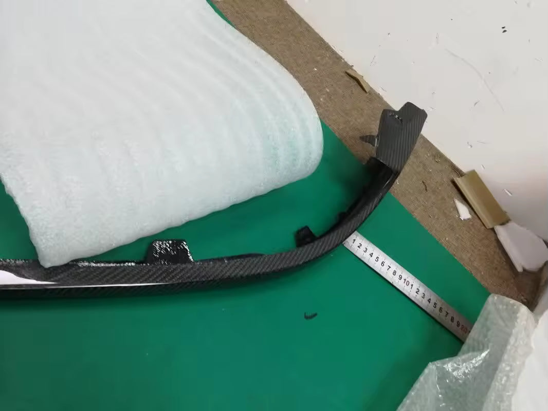 Carbon Fiber Front Bumper Lip Replacment - Porsche 991.2 Turbo S (2016-2019)