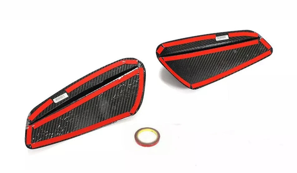 Dry Carbon Fiber Side Fender Vent Air Intake Cover - Porsche 911 992.1