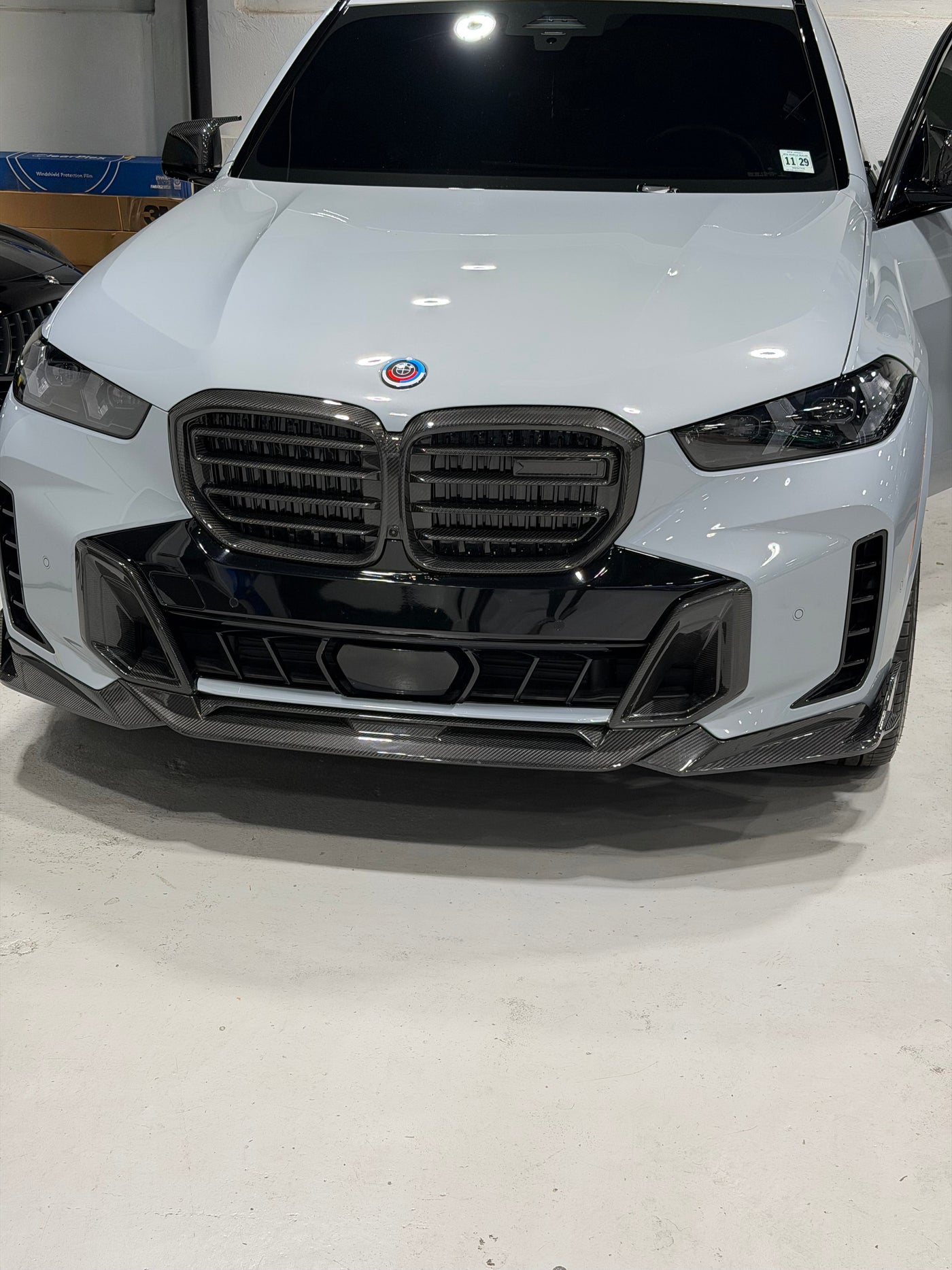 Carbon Fiber Front Bumper Air Ducts Trim Covers - BMW X5 G05 LCI