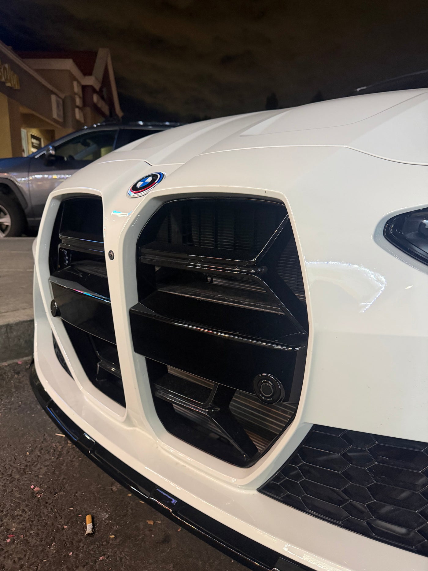 CSL Style Gloss Black Front Kidney Grille - BMW G80 / G82 / G83 BMW M3 / M4