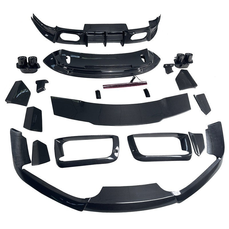 Dry Carbon Fiber B Style Aero Body Kit - Porsche 992 911 2019-2023