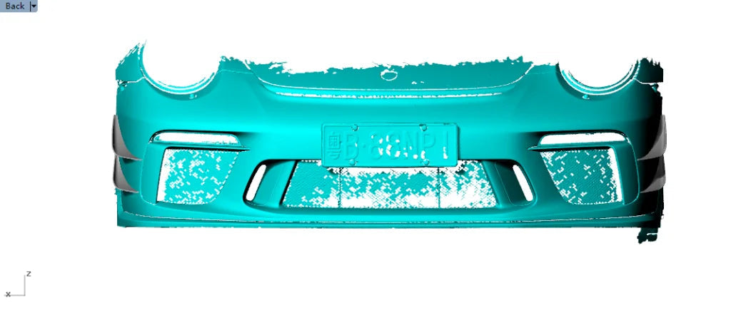 Carbon Fiber Front Canards - Porsche 911 991 GT3 RS