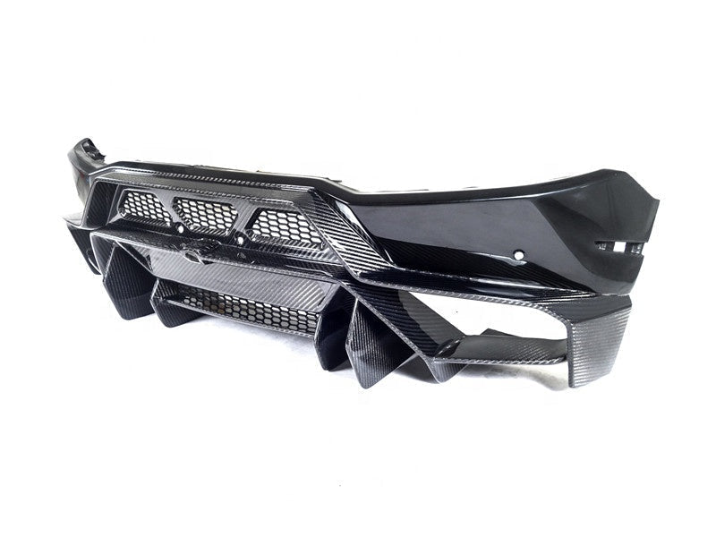 Carbon Fiber VRS Rear Bumper w/ Diffuser - 2014 to 2019 Lamborghini Huracan LP610-4