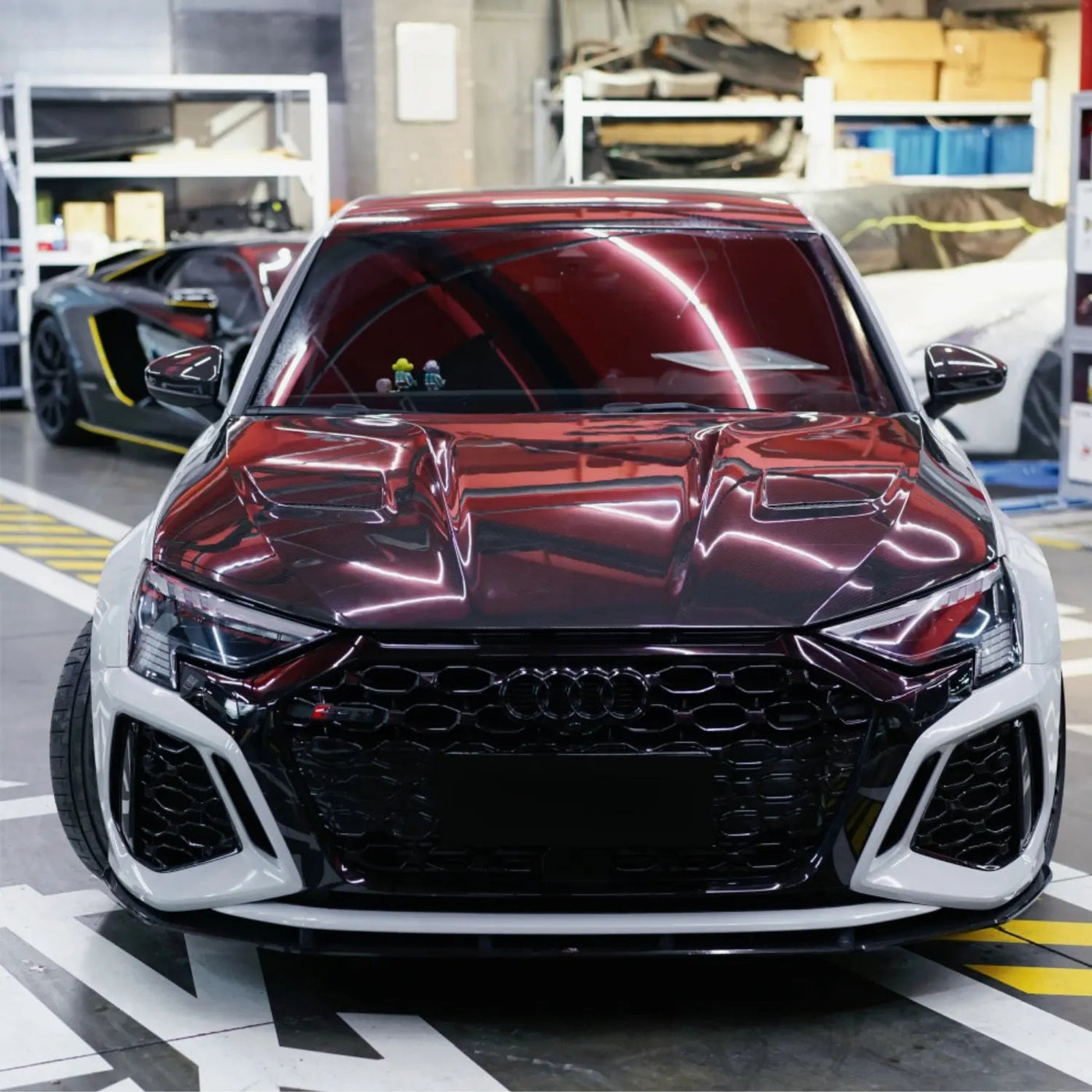 Dry carbon fiber Engine hood - Audi RS3 (8Y)